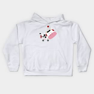 Vaca Robot Kids Hoodie